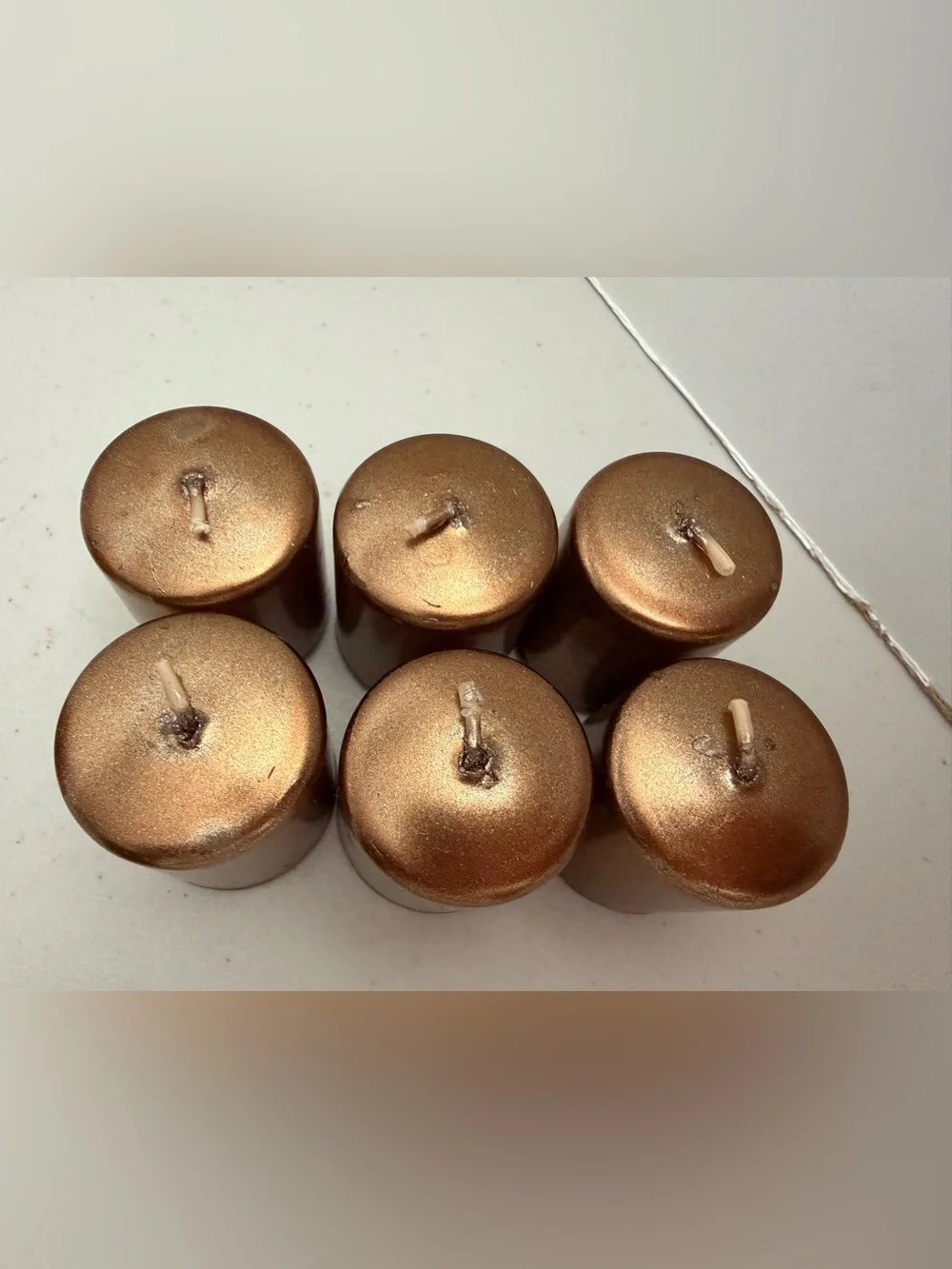 🩶🤎💛DOE A DEAR Beeswax Candle🕯️Lot of 8 NEW Glass Heart Shape Bowl NWT